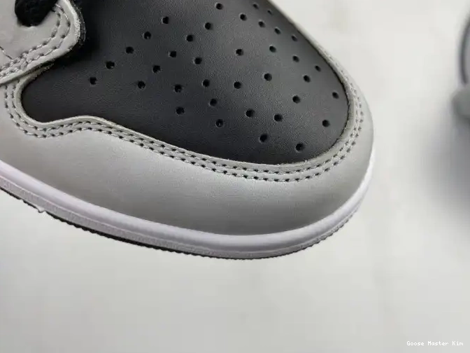 White Light 1 Grey Jordan Smoke Black 555088-035 High Retro Air 0518